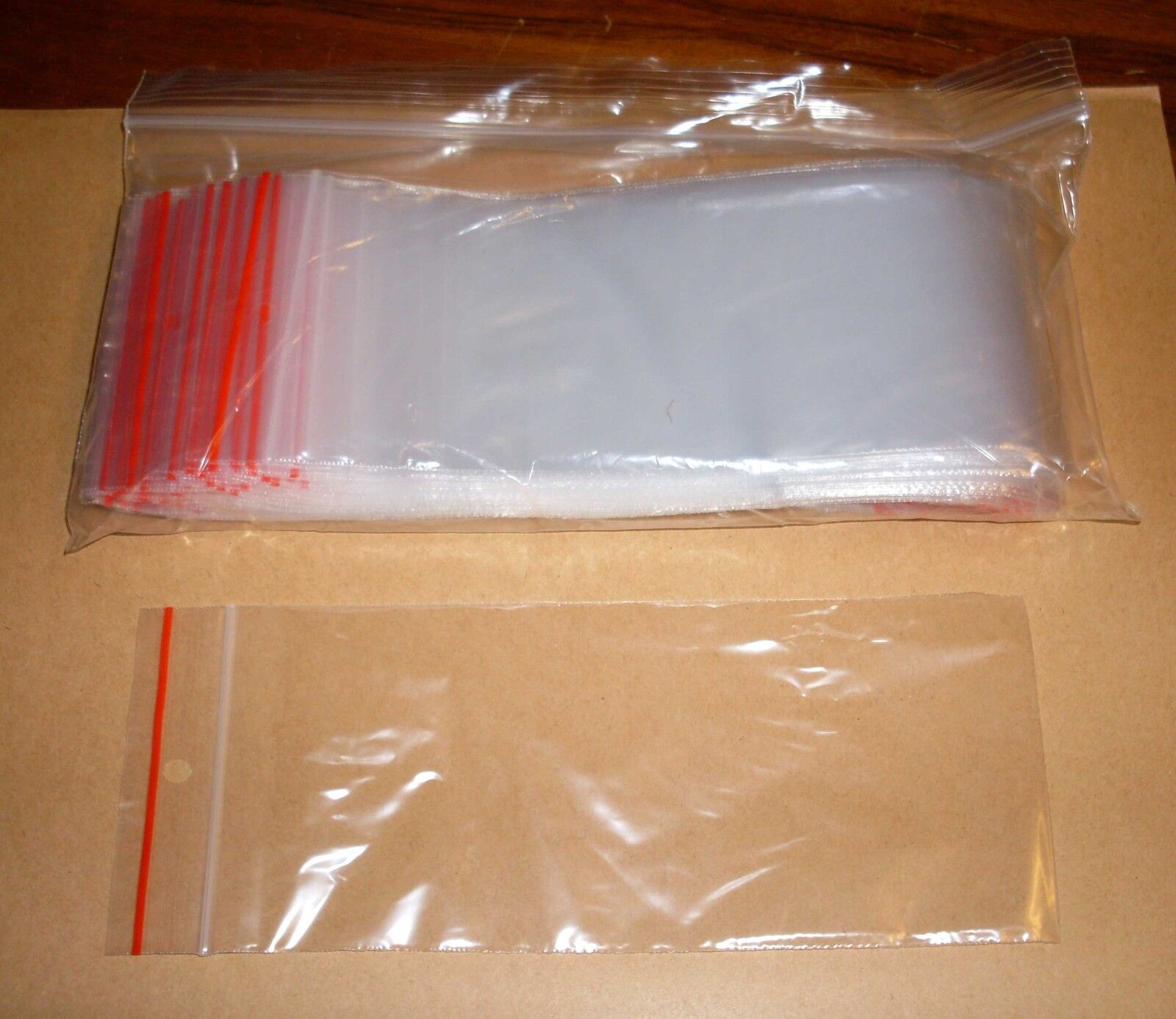 300 Bags Rare Poly Bag 80 x At the price of surprise 180 lock Oblong pressure Ba Zip Long bags