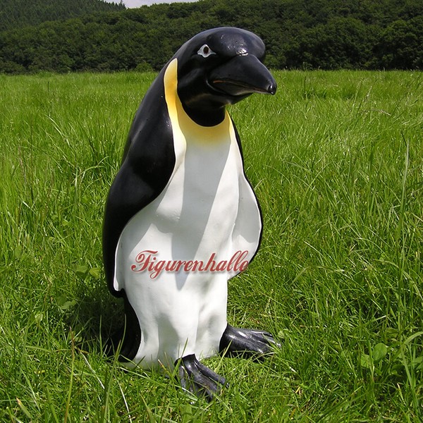 Pinguin Figur Statue Skulptur Arktis Werbung Tierfigur Eis Deko Werbefigur Neu-image