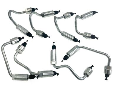 #ad High Pressure Injector Lines Set Of 8 2004.5 2005 GM LLY 6.6L Duramax 6.6 New $150.20
