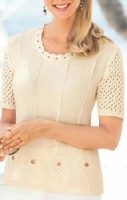 MANDARIN Summer sweater size UK 16-18