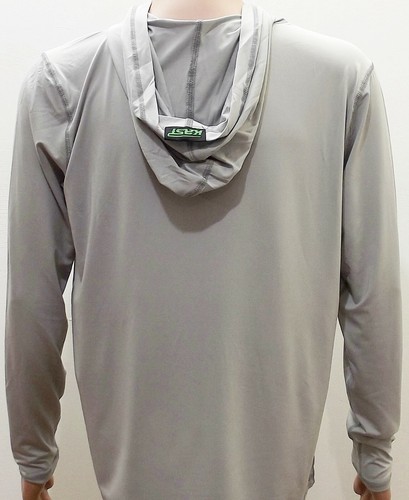 Camisa de sol con capucha Kast Extreme equipo de pesca Ronin Tech gris tormenta 2XL NUEVA CON ETIQUETAS OP - Imagen 5 de 12
