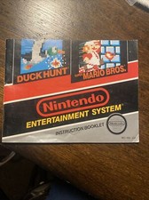 1988 Nintendo Entertainment System Instruction Booklet   Original Manual