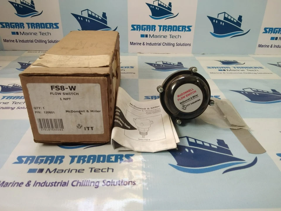 McDonnell & Miller Series FS8-W Liquid Flow Switch - Image 4 of 4