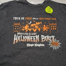 2019 Disney Mickey's Not So Scary Halloween Party Glow in the Dark S T-Shirt