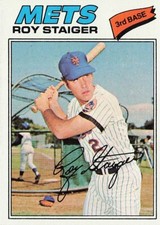 Roy Staiger 1977 TOPPS Baseball Card #281