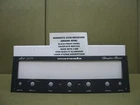 Marantz 2238 Vintage Stereo Receiver Faceplate (Black 3MM Aluminum Laser Etched)