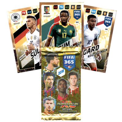 Panini FIFA 365 - 2018 Adrenalyn XL 1-153 zum aussuchen