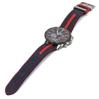 I12683 美品カシオ EDIFICE TORO ROSSO EQB-1000 CASIO EDIFICE EQB-1000TR-2AJR Scuderia Toro Rosso Men Watch