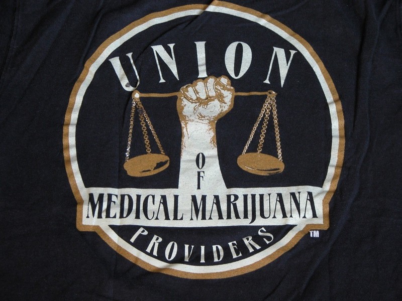 UNION of Medical Marijuana Providers HEMP Organic Cotton T Shirt Mens M