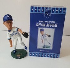 NEW NIB Kevin Appier Kansas City Royals 2017 Hall Of Fame Bobblehead 8/19/17 SGA