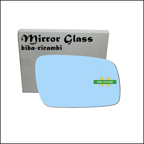Biba-Ricambi Spiegelglas Nackt Blau Biadesiv FüR VW Phaeton 02-10 Rechts Vorne-image
