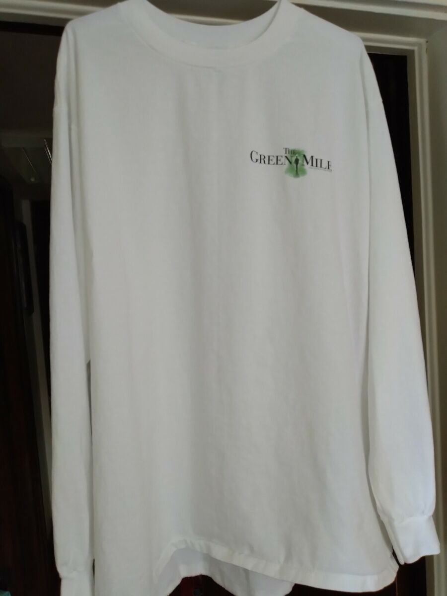 Vintage 1999 NOS The Green Mile Promo Movie Shirt XL Long Sleeve John  Coffey 💺