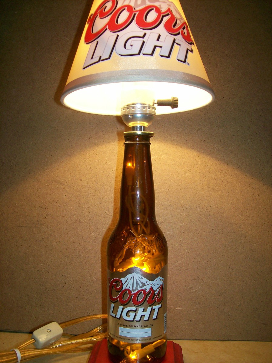 Coors Light Beer Bottle Lamp | eBay