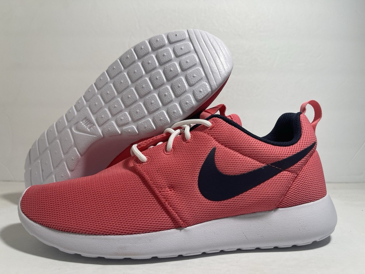 Nike Roshe One Sea Coral White Football Grey 844994-801 Women's