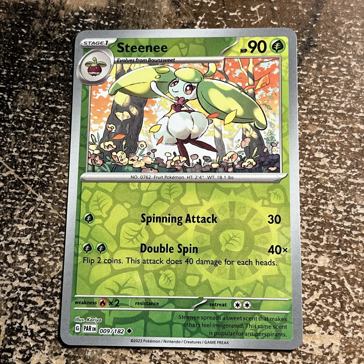 steenee pokemon card value Steenee (015/189) [Sword & Shield: Darkness Ablaze] – Gamers Paradise main image 1