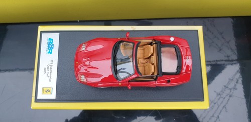 BBR 1/43 Ferrari 575 SuperAmerica Open Roof 2005 Red BBR170A Boxed - Picture 12 of 17