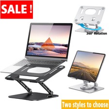 Universal Laptop Phone Stand Notebook Holder Tablet Riser Stand Adjustable Mount