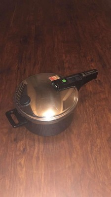 Silit Pressure Cooker Sicomatic-L 5 Qt Made in Germany Black