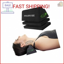 Lumia Wellness Cervical Orthotic Traction Block, Firm, Spinal Neck Alignment,