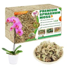 Legigo 2.2LBS Premium Sphagnum Moss for Plants- 40QT 40 QT Appx.2.2lb 