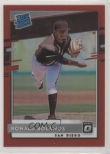 2020 Panini Donruss Optic Rated Rookies Red Prizm 14/60 Ronald Bolanos #84 c8a