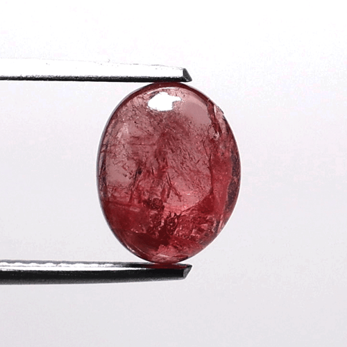 Set 2 PC Natural Tourmlaine Untreated Hi-Quality 9mm-10mm Oval Cabochon Gemstone - Picture 4 of 12