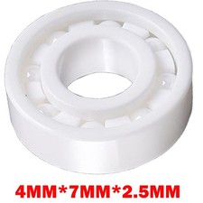 1PC 4mm 7mm 2.5mm Never Rust And Noise Ceramic Bearing For Fishing Reel Bearing