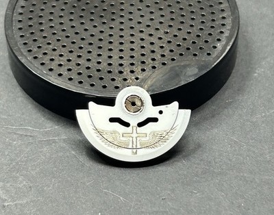Engraved Cross With Wings Automatic Hammer Rotor Seiko NH35 NH36 NH70 Movement