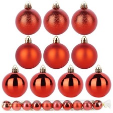 Christmas baubles, Christmas tree decorations, tree balls, shatterproof,...