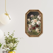 Ornate Picture Frame, Baroque Photo Frame, Wall Hanging Retro Ornament for