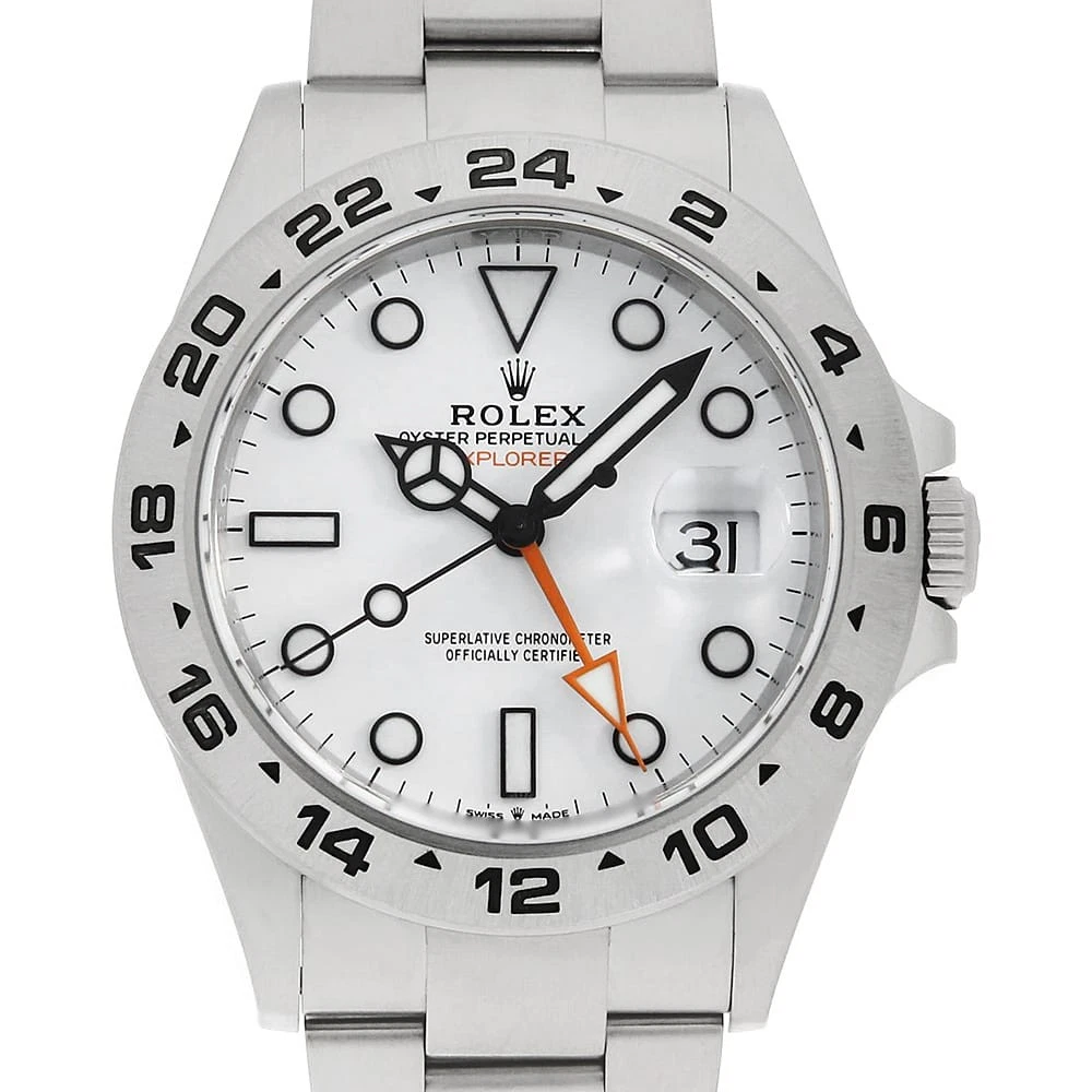 ROLEX Explorer II 226570 white Random Number second hand mens
