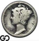 1921 Mercury Dime *Key Date*