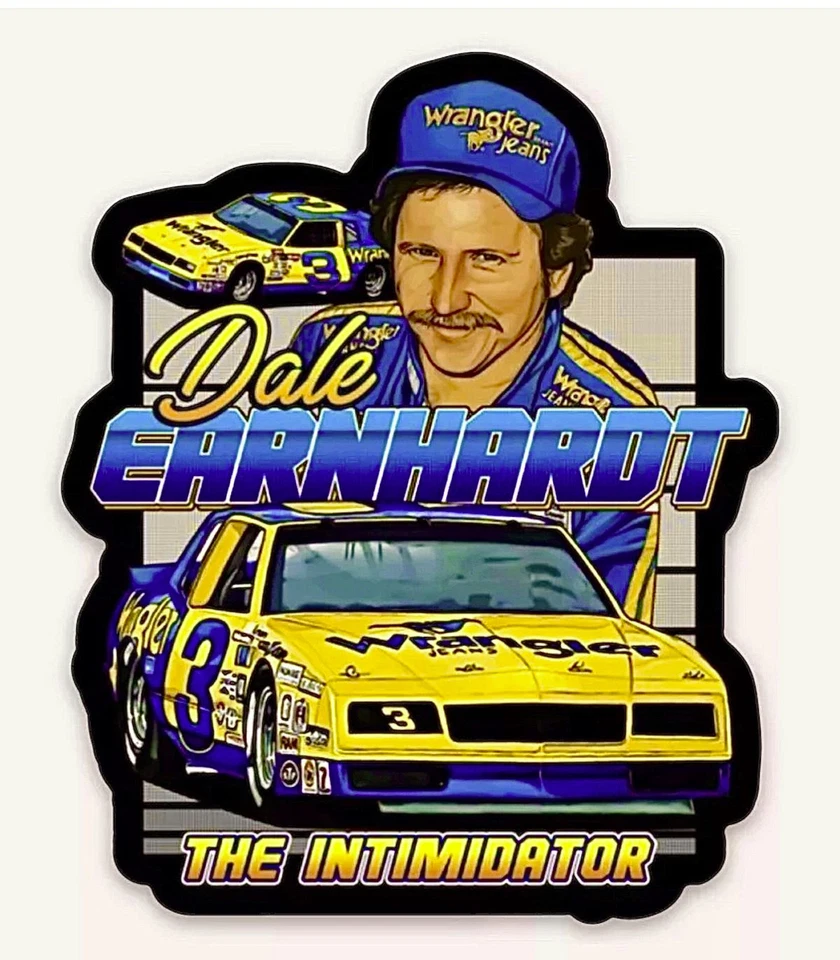 Dale Earnhardt The Intimidator Vinyl Sticker/Decal NASCAR