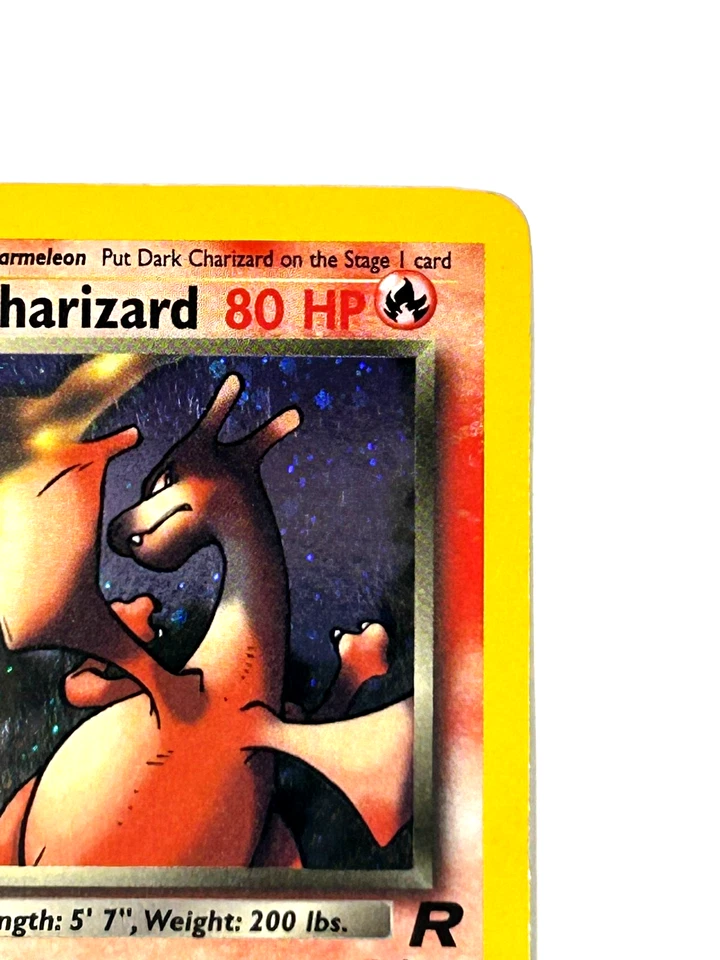 Dark Charizard 4/82 Team Rocket Holo (MP) - Image 4 of 4
