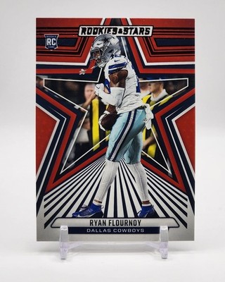 2024 Panini Rookies & Stars RYAN FLOURNOY Red RC COWBOYS #188