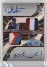 2021 Panini Spectra Hyper Prizm 13/15 Kohei Arihara Sixto Sanchez Auto 2q9