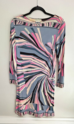 Vintage 1960's Emilio Pucci Dress Lord & Taylor Made Italy Project Piece Small