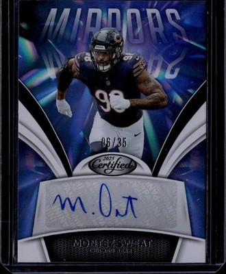 2025 Panini Certified MS-MSW Montez Sweat Mirror Sign /35