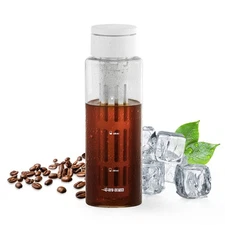 MHW-3BOMBER Cold Brew Coffee Maker Iced Coffee Tea Pitcher - 20oz Portable Br...