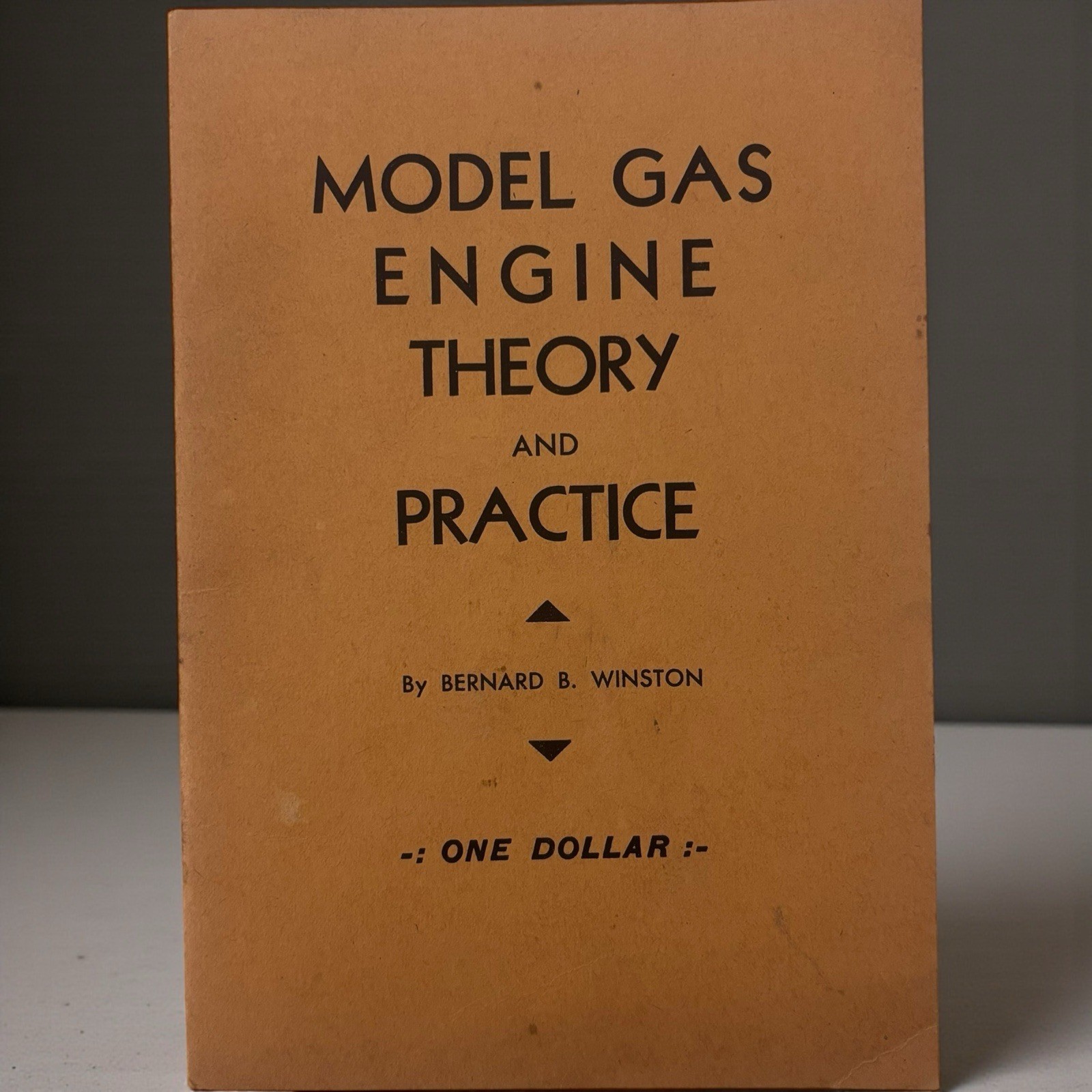 Old Vintage 1944 Model Gas Engine Theory Manual Book Bernard