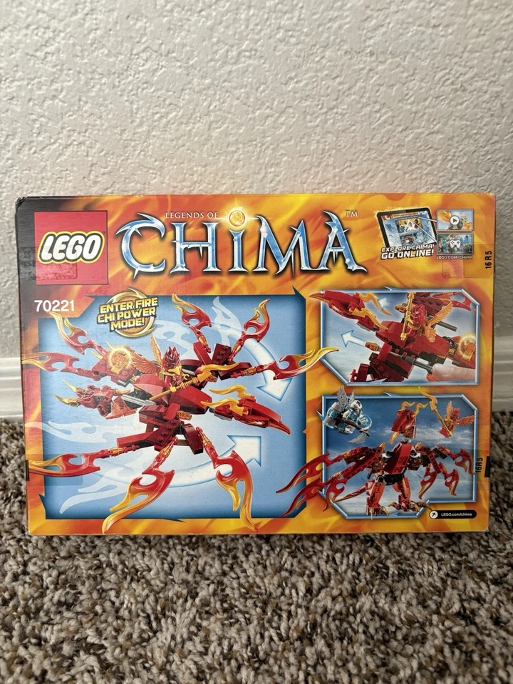 LEGO Legends of CHIMA: Flinx's Ultimate Phoenix (70221) Nuevo Precintado Foto 4 de 4
