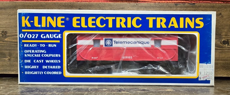 K-Line Electric Trains O/027 Guage Telemecanique Caboose (K619103)