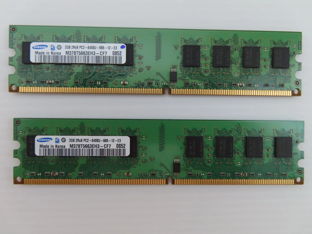 Samsung PC2-6400 DDR2-800 Computer SDRAM for sale | eBay