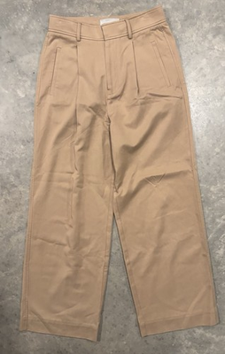 #ad Everlane The Draper Pleated Trouser Pant Beige Khaki Womens Sz 4 S retail $148 $31.95