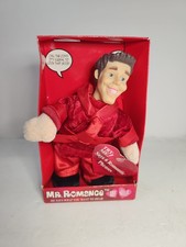 Mr. Romance Talking Plush Doll Dan Dee New in Box Funny WORKS Toy