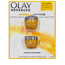 Olay Advanced Vitamin C  Peptide 24 Moisturizer 2-Pack NEW