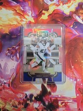 2023 Sydney Brown Panini Select Red & Blue  Die-Cut Rookie Card #80 Eagles. rookie card picture