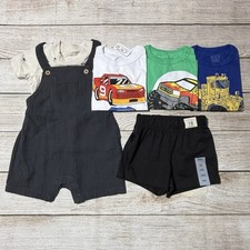 Baby Boy Lot Of Clothes Size 18 Months. NWT Shirts, Shorts, Overalls. Casual