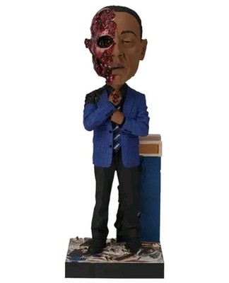 Breaking Bad Gus Fring Face Off Resin Bobblehead By Royal Bobbles New In Box