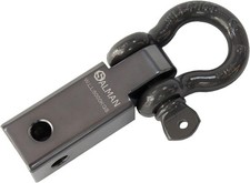 5T 11,000 LBS WLL Aluminum Alloy 6061 Hitch Receiver and Bow-Shackle and Pin wit